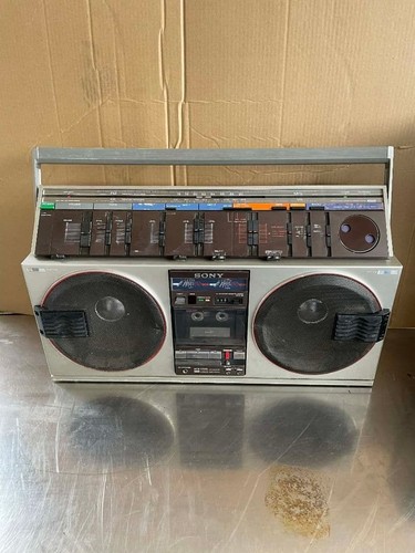 Boombox enregistreur cassette