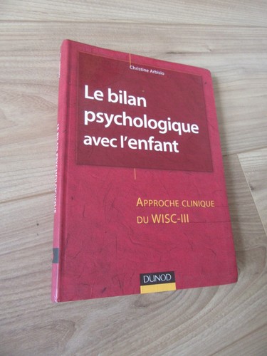 Arbisio bilan wisc iii - arbisio,