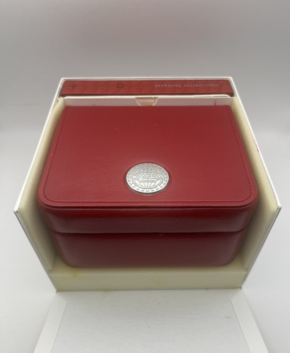 Original omega box vintage red - original,