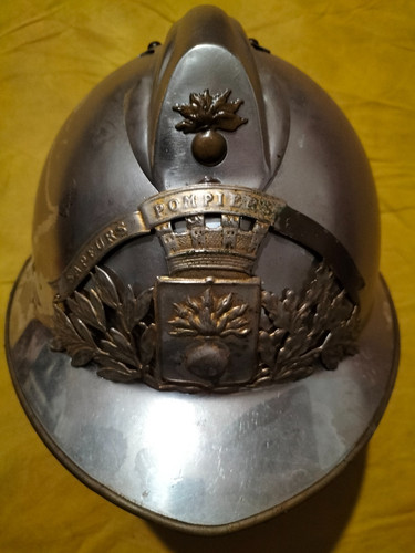 Casque pompier français - casque, de