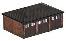 Garage Triple Hornby Skaledale Échelle 1:76 OO Gauge - R9812