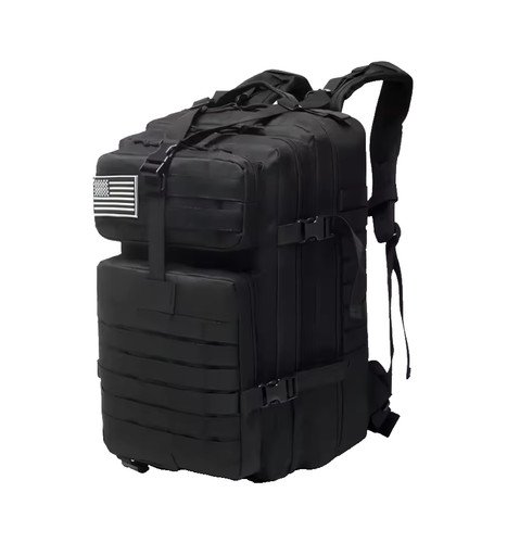 Sac dos tactique noir 50l - sac,