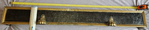 Barre cheminée bronze - cheminée, et