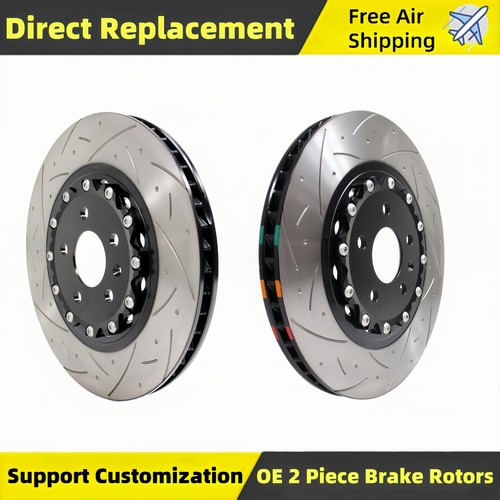 Front disc pieces floating - front,