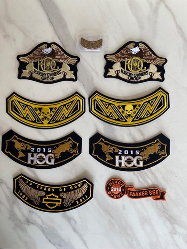 Lot patches harley davidson - patches,