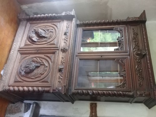 Buffet bahut vitrine style - buffet,
