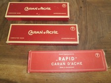 lot 3 boites anciennes crayon