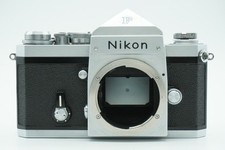 [Near Mint!] Nikon F Eye Level Silver 35mm SLR Film Camera Body From JAPAN #116