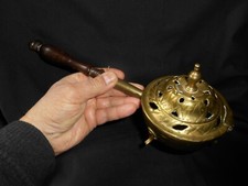 ANCIEN BRÛLE PARFUM ENCENS ENCENSOIR  ART POPULAIRE 18 ème XVIIIe incense burner