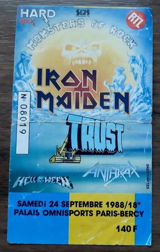 Ticket billet place concert - place,