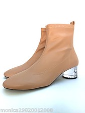 Zara Simili Cuir Bottines Avec
