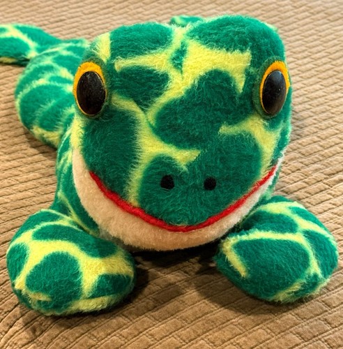 Vintage flippo frog plush - frog,