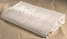 DRAP EN LIN ANCIEN 19ème