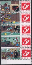[109] Belgium Tintin good duostamps very fine MNH