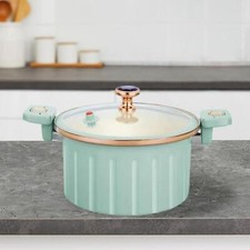 Marmite à soupe à micro-pression 10 L avec couvercle pour pâtes, soupes et