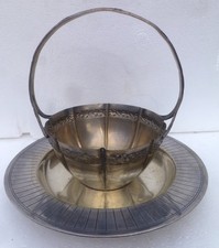 SUCRIER Métal Argenté