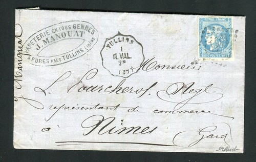 Rare lettre fures pour - de,