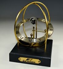 Planetarium Orrery Clock Aviation Air France Travel Agent Display Model