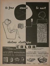 1960 PRESS ADVERTISEMENT HEAT ELECTRIC HEAT RADIATORS