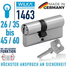 Wilka Door Cylinder Lock Cylinder Double Cylinder Emergency Hazard up to 50 Keys