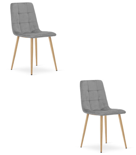 Chaise kara velours - -,