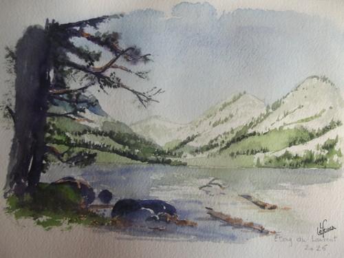 Aquarelle originale signée