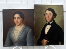 2 TABLEAUX ANCIENS XIXe -