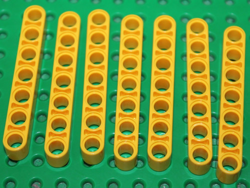 Lego technic yellow beam - lego, 7