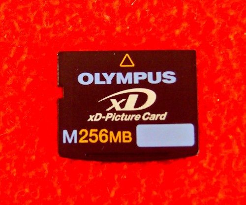 Carte mémoire 256 - mb, xd