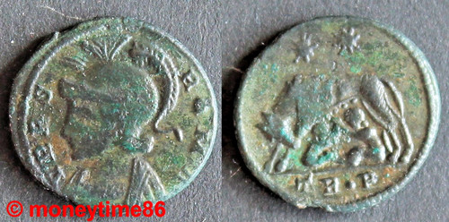 Romaine nummus constantin - romaine,