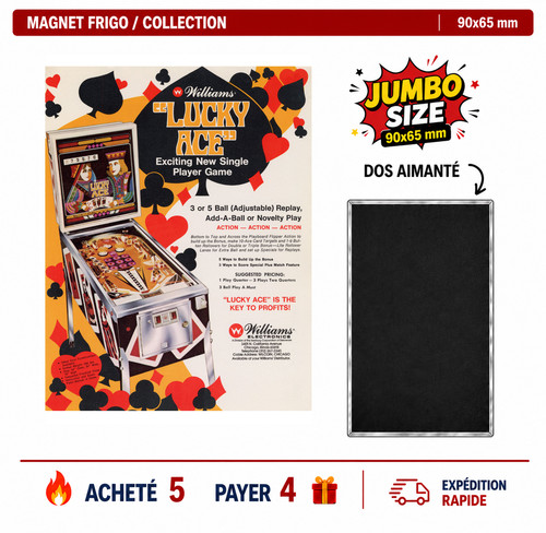 Magnet frigo lucky - magnet, --