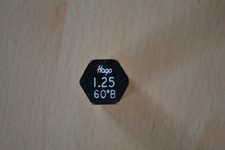 HAGO 1.25 60°B gicleur