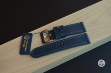 24 mm Bracelet Cuir Fait Main