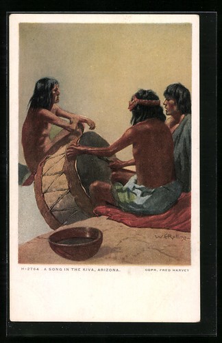 Carte postale artiste - carte,
