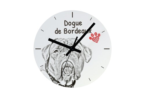 Montre bordeaux dogue avec - dogue, une