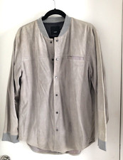 Vince Veste En Suède Beige