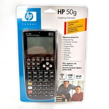 HP 50g Graphing Calculator HP50g Retro Hewlett Packard New Sealed