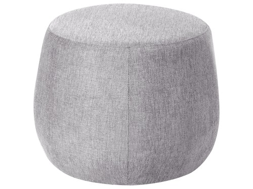 Pouf rond moderne tissu - rond, en