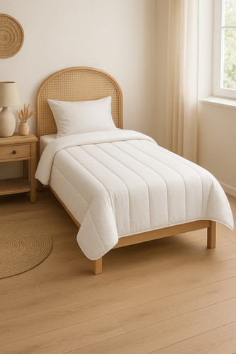 Couette blanche coton bio - couette,