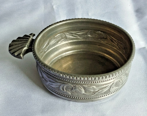 Tastevin ancien étain fin - en,