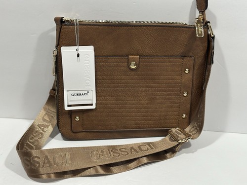 Gussaci brown caramel - caramel, leather