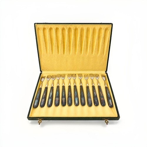Coffret fourchettes à - 12,