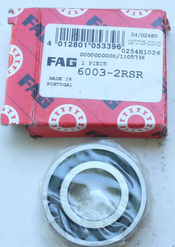 Fag 6003 2rsr - fag, roulement