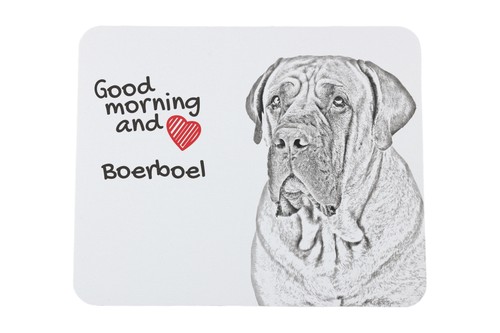 Boerboel sous main souris - sous-main,