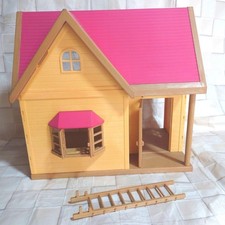 Sylvanian Families Raspberry Village House Rare