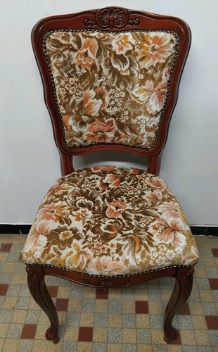 Chaise style louis en bois - louis, xv