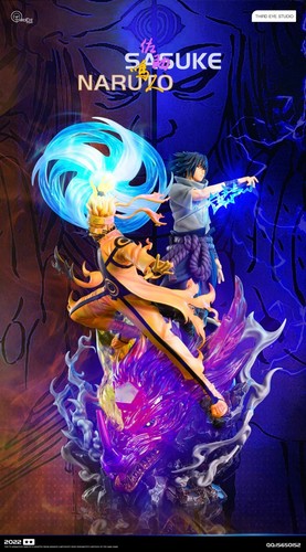Naruto sasuke statue - statue, /