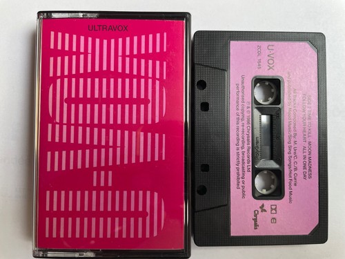 Ultravox vox cassette - ultravox,