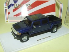 HUMMER H3T PICK UP 2008 Bleu LUXURY COLLECTIBLES SPARK 101294 1:43