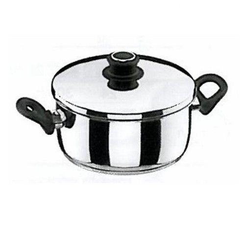 Lacor faitout inox - inox, 26cm